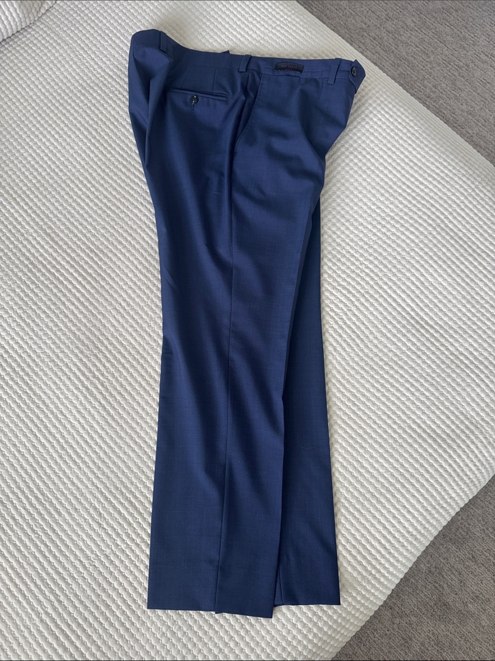Ted Baker Navy Blue Men's Dress Pants